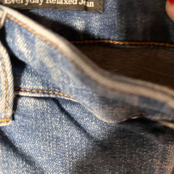 Talbots Jeans Sz 8 Raw Edge Everyday Jeans - Picture 10 of 10